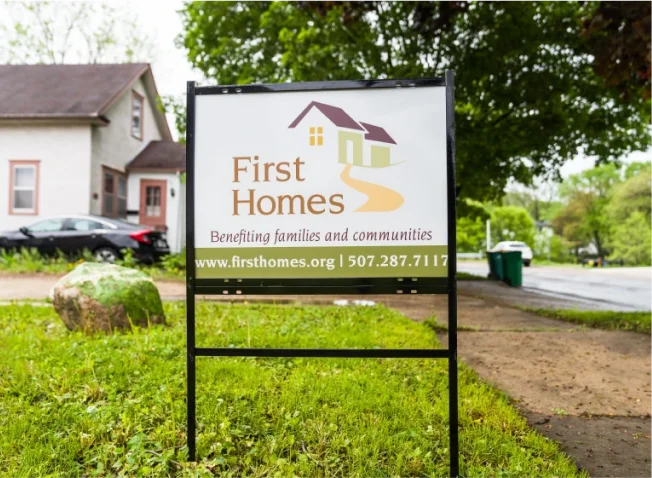 Office and board of First Homes